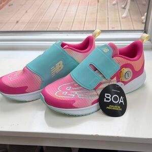 New Balance Kids Sneakers - Pink and Aqua size- 6.5 W